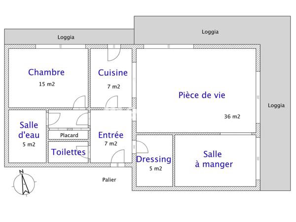 Appartement 3 pièces - 85 m² Exclusivité