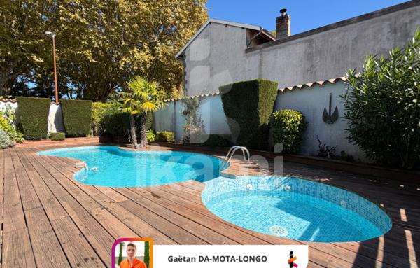 Maison avec studio et grand hangar   Plein centre de Salles