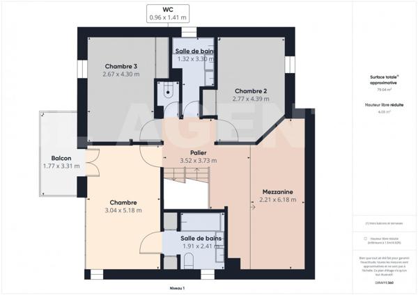 MAISON FAMILLIALE 6 PIECES 4 CHAMBRES