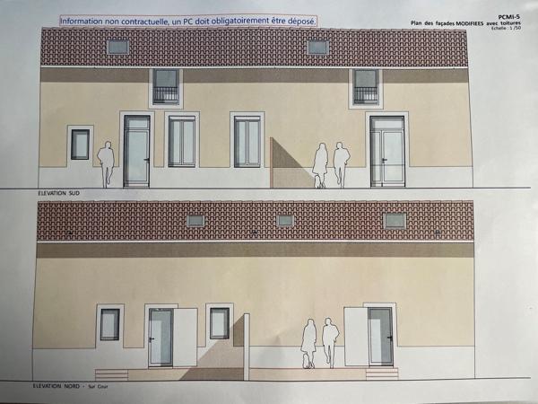 Idéal investisseur, Ensemble immobilier 168 m² à reconstruire entièrement, centre ville Casteljaloux 47700 Rare à Casteljaloux ! Au cœur de la ville, à proximité du collège, découvrez cette ancienne maison à réhabiliter entièrement, offrant un très beau potentiel pour la création de deux logements indépendants. Détails des diagnostics énergétiques