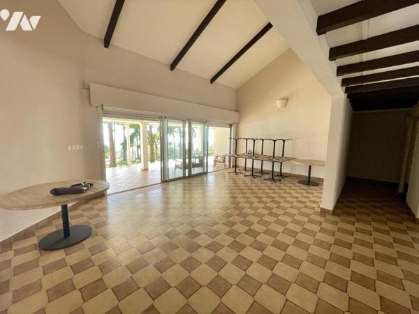 SAINT DENIS ST FRANCOIS VILLA PISCINE VUE