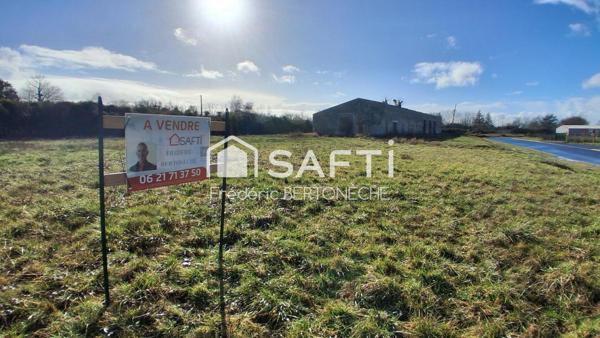 Bâtiment industriel non fini implanté dans une zone industrielle dynamique.