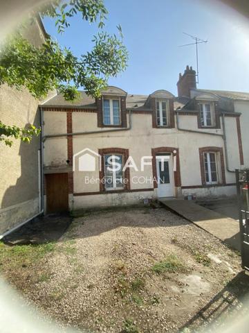 MAISON ANCIENNE DE CARACTÈRE – 146 m² – 4 CHAMBRES – JARDIN & DÉPENDANCES – BON RENDEMENT ÉNERGÉTIQUE (C)