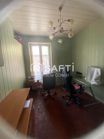 MAISON ANCIENNE DE CARACTÈRE – 146 m² – 4 CHAMBRES – JARDIN & DÉPENDANCES – BON RENDEMENT ÉNERGÉTIQUE (C)