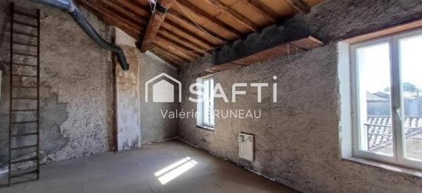 MAISON 90M2 / 3 CHAMBRES / COMBLES  A FINIR D'AMENAGER