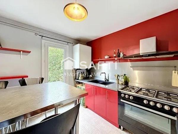 Maison T4 avec garage sur terrain de 252 m²