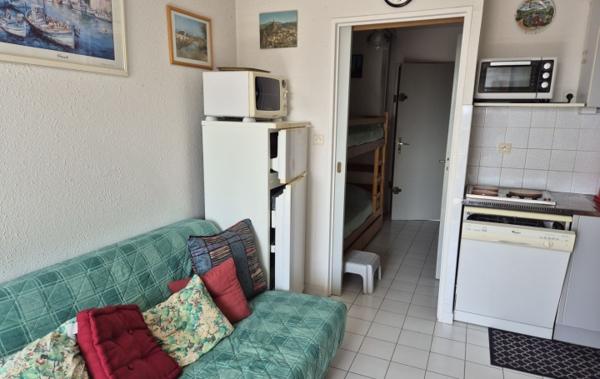 Vente Appartement P2 Avec cabine Le grau-du-roi   