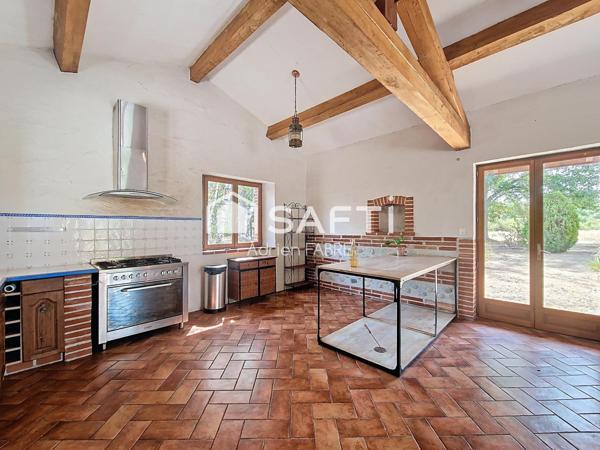 Un havre de paix à seulement 30 minutes de Toulouse.