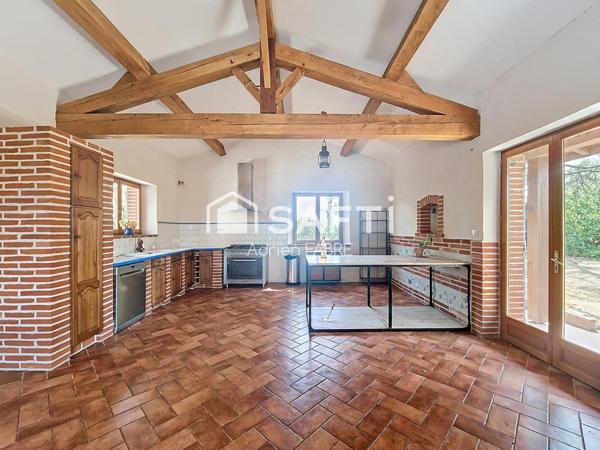 Un havre de paix à seulement 30 minutes de Toulouse.