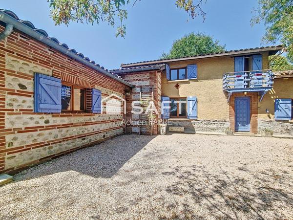 Un havre de paix à seulement 30 minutes de Toulouse.