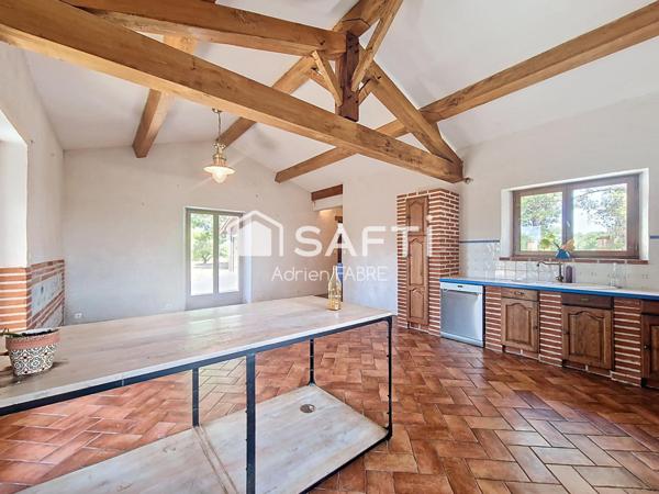 Un havre de paix à seulement 30 minutes de Toulouse.