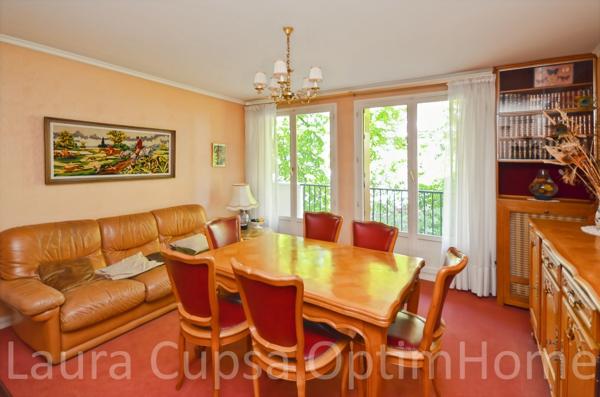FRESNES - 7 MIN TVM - 3 PIECES - 61,27 m² - 2E ETAGE - BALCON SANS VIS A VIS, CAVE ET PARKING