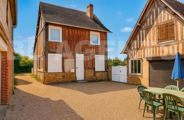 Bourg de Crèvecœur en Auge - Au calme - Maison avec petit extérieur sans vis à vis