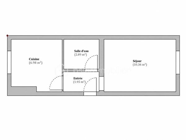 Le cocon parfait en plein cœur du centre historique de Bagneux !

Idéal pour un premier achat ou un pied-à-terre, cet appartement de 25,68 m² de surface utile séduit par son agencement optimisé et sans aucune perte d'espace.

➡️Ses atouts :

- Emplacement recherché : À 2 minutes à pied de la prisée place Dampierre et à 20 minutes à pied du métro 4 (station Bagneux - Lucie Aubrac).

- Calme & Sécurité : Au sein d’une copropriété privée, fermée et sécurisée (portail, digicode, VIGIK).

- Cuisine dînatoire séparée (env. 7 m²) : Aménagée pour cuisiner et dîner confortablement.

- Séjour lumineux : Espace optimisé avec coin nuit en mezzanine (3,5 m²), séparant idéalement l'espace de vie du couchage.

- Salle d'eau indépendante : Entièrement carrelée, avec meuble vasque, douche, WC et machine à laver incluses.

- Le + : Une cave complète ce bien.

➡️Informations complémentaires :

DPE : Classe G (audit énergétique / devis de travaux réalisables sur demande si disponible).

Un bien rare à ce prix sur le secteur.

Charges de copropriété mensuelles : 106 euros (incluant le fond travaux).


VIDEO DE PRESENTATION.mp4

******************************