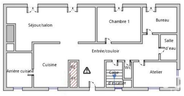 House for sale 10 rooms 207 m² Pont-Aven