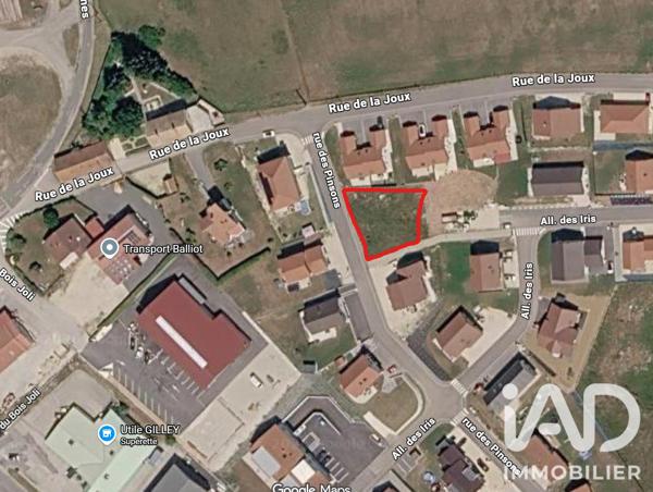 Terrain à vendre 632 m² Gilley