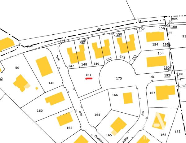 Terrain à vendre 632 m² Gilley