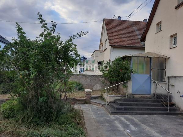 Charmante maison 4 p de 85 m² env. sur 6,40 ares à Geispolsheim Gare