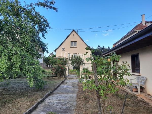 Charmante maison 4 p de 85 m² env. sur 6,40 ares à Geispolsheim Gare