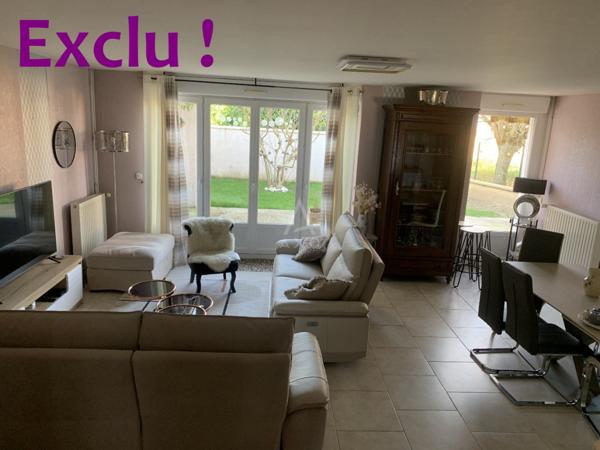 Agréable maison, avec jardin et garage