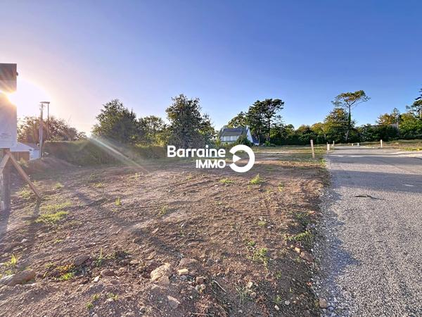 Vente terrain à Crozon 737m²
