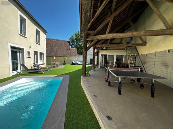 Maison restaurée à vendre à Cézy dans l'Yonne (89410), ref : 2300017