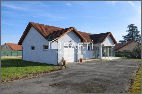Le confort du plain-pied dans un environnement calme à Morestel