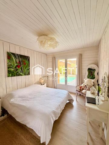 Maison pleine de charme au calme avec dépendance, terrasse intimiste et piscine!