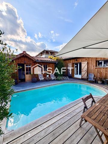 Maison pleine de charme au calme avec dépendance, terrasse intimiste et piscine!
