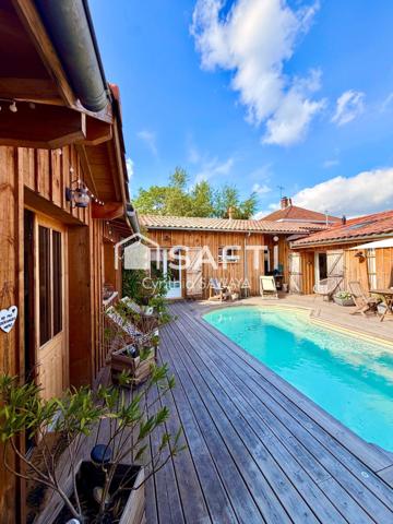 Maison pleine de charme au calme avec dépendance, terrasse intimiste et piscine!