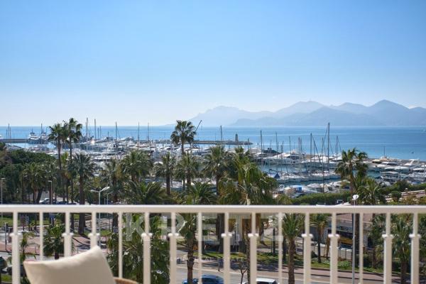 Cannes Croisette – 4 pièces clés en main Vue Mer Panoramique