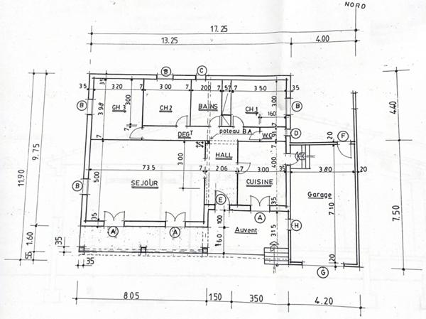 BOLLENE, quartier résidentiel, jolie villa de pl pied T4 de 103 m2 + garage construite en 2000 sur terrain clos de 971 m2