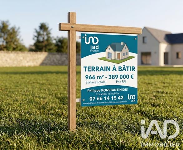 Terrain à vendre 966 m² Chalifert