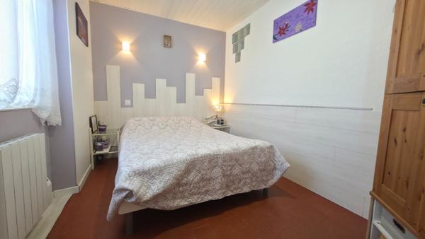 Maison 2 chambres avec vie de plain-pied, jardin, entièrement rénovée à Montoir de Bretagne.