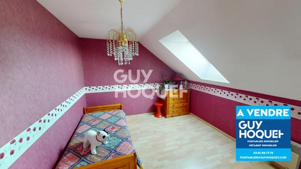 PONTARLIER APPARTEMENT 7 PIECES GARAGE TERRASE DERNIER ETAGE
