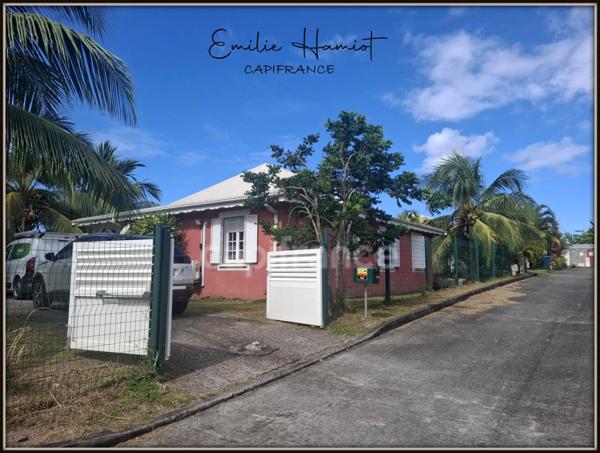 À vendre – Maison de plain-pied à Saint-Pierre (Martinique) – 85m² - 4 pièces