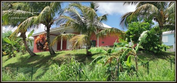 À vendre – Maison de plain-pied à Saint-Pierre (Martinique) – 85m² - 4 pièces