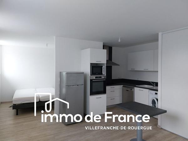 Appartement T1 bis + parking - Résidence Séniors à Villefranche de Rouergue