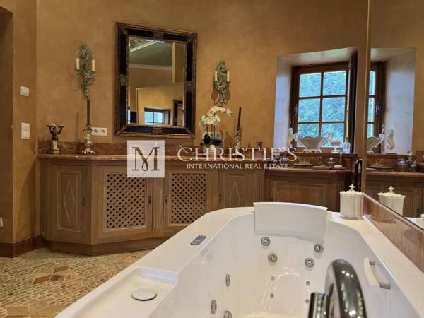 Maison de Campagne avec piscine et 4 hectares de parc et jardin