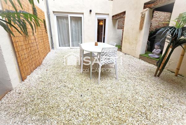 Maison de ville t5  de 151m² avec cour, entièrement rénovée