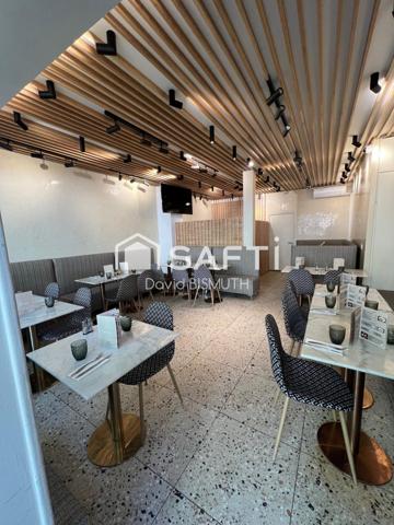 FONDS DE COMMERCE RESTAURANT 70 m2 SANS EXTRACTION 40 COUVERTS INTERIEUR 18 PLACES EN TERRASSE PARIS 17 AVENUE DE VILLIERS
