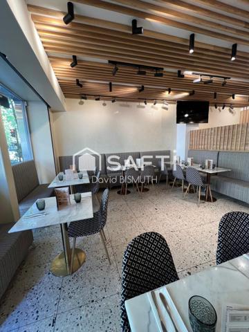 FONDS DE COMMERCE RESTAURANT 70 m2 SANS EXTRACTION 40 COUVERTS INTERIEUR 18 PLACES EN TERRASSE PARIS 17 AVENUE DE VILLIERS