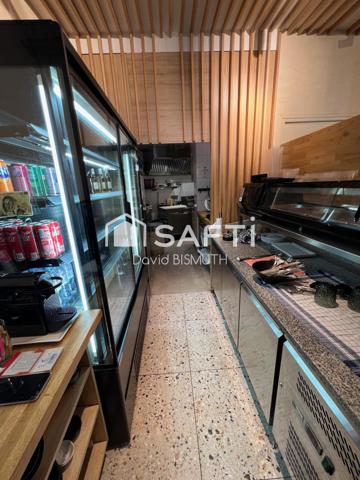 FONDS DE COMMERCE RESTAURANT 70 m2 SANS EXTRACTION 40 COUVERTS INTERIEUR 18 PLACES EN TERRASSE PARIS 17 AVENUE DE VILLIERS