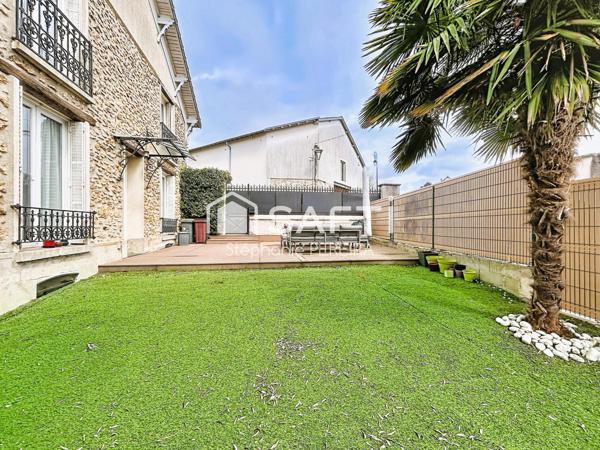 Belle meulière dans le Bourg de Montévrain