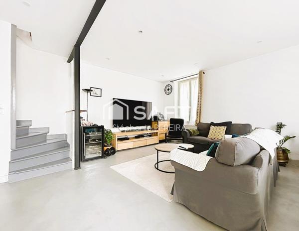 Belle meulière dans le Bourg de Montévrain