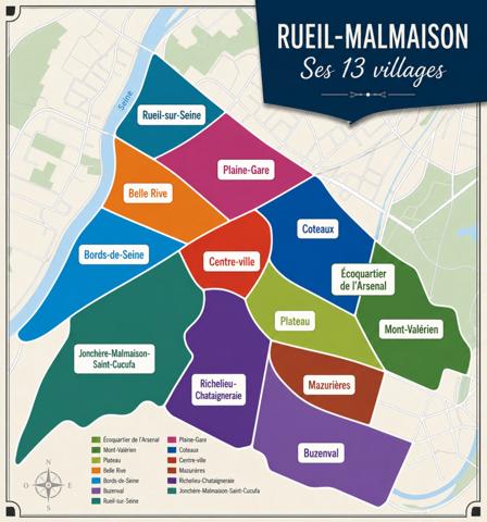 RUEIL MALMAISON (92) Ecoquartier Arsenal à vendre Appartement 3 pièces de 64,91 m² - Résidence 2023