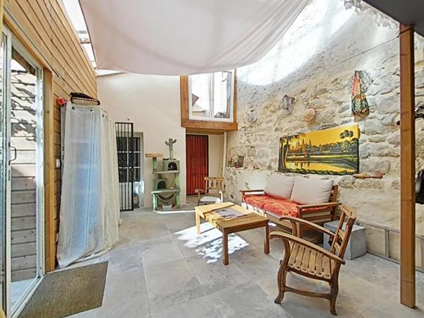 Maison Saint Nazaire D Aude 3 pièce(s) 70 m2 avec cour