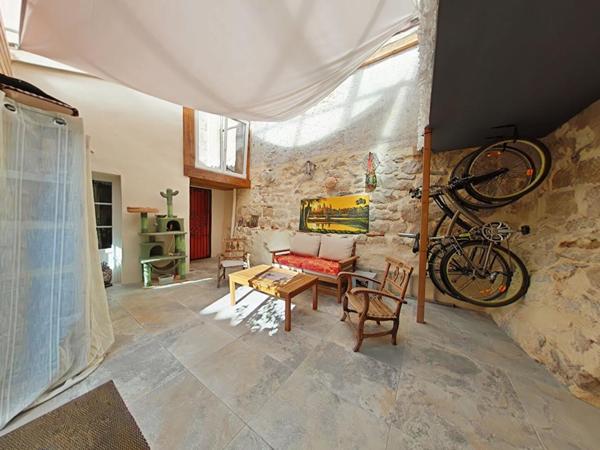 Maison Saint Nazaire D Aude 3 pièce(s) 70 m2 avec cour