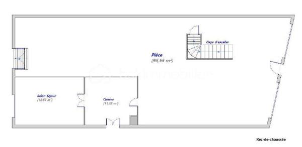 Immeuble mixte de 188 m²