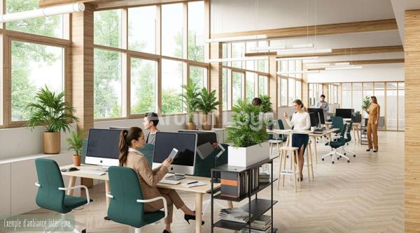 Bureaux à vendre ou à louer - Emplacement premium sur axe majeur, accessibilité tramway et immeuble bas carbone